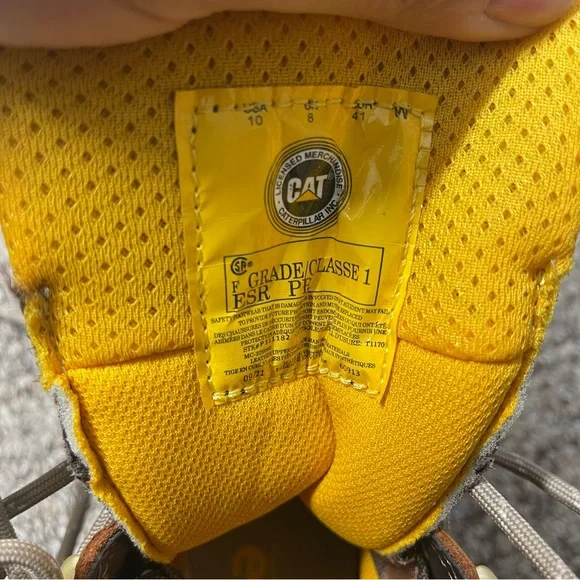 Caterpillar Women's Clover 8" Steel Toe Work Boots Brown Size 10 P11182 
No Box - Picture 8 of 8